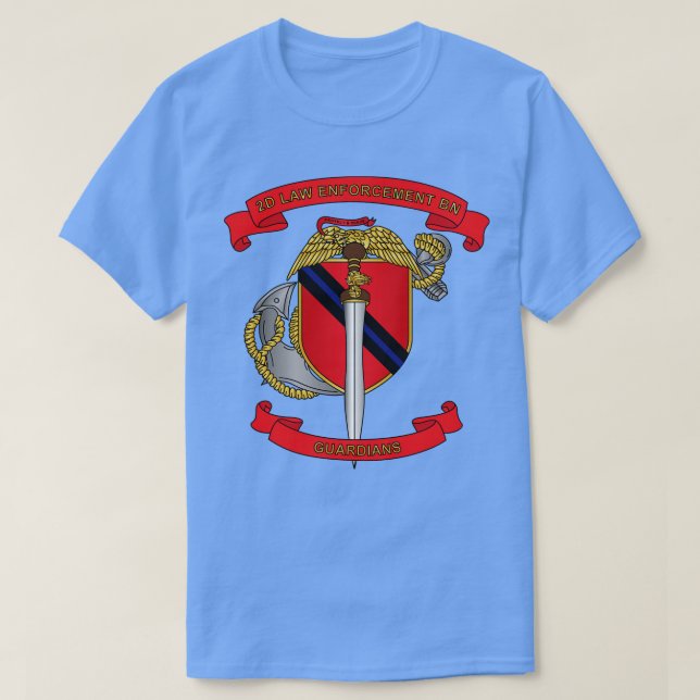 2:a LE Bn New vapensköld Guardians T Shirt (Design framsida)