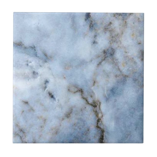 2:a ljusblå faix veed Stone  Kakelplatta (Framsidan)