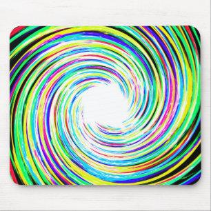 2:a multifärgade Spark Swirl Musmatta