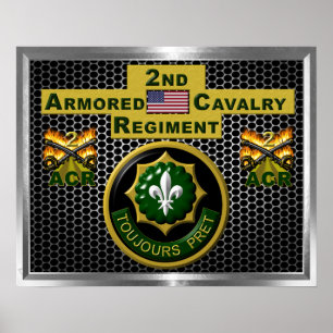 2:a pansarregementet “Always Ready” Poster