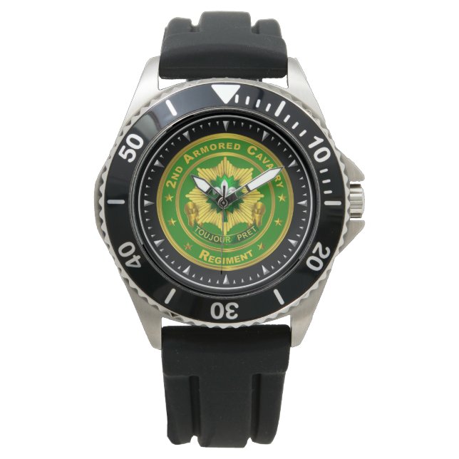 2:a pansarregementet  armbandsur (Framsida)