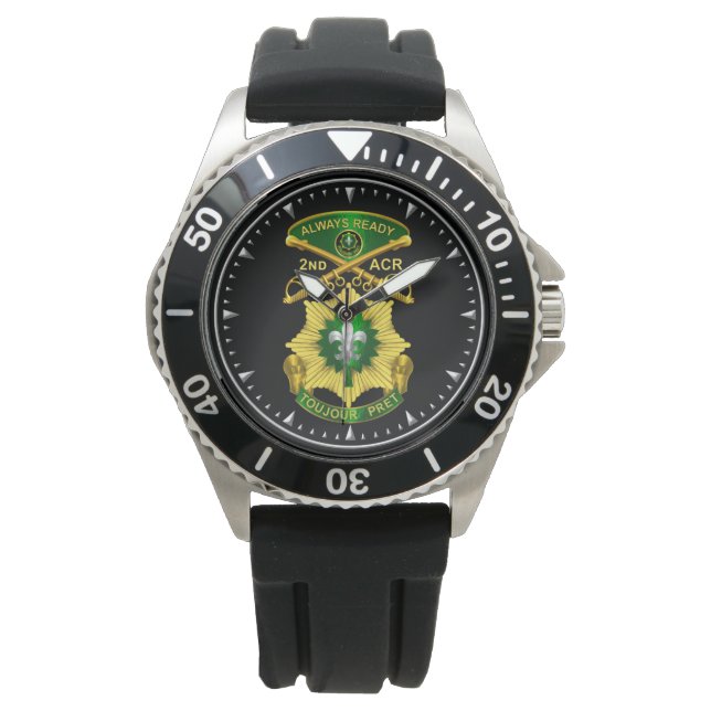 2:a pansarregementet  armbandsur (Framsida)