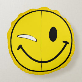 2:a SmirkSmile Rund Kudde
