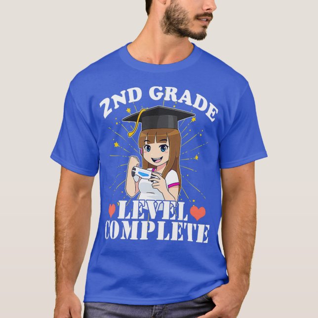 2:a Studenten-flickan Klass som Kärlek Anime och T Shirt (Framsida)