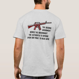 2:a tillägget förnekar regeringen t shirt