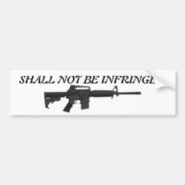 2:a tilläggsdekal - AR-15 Bildekal