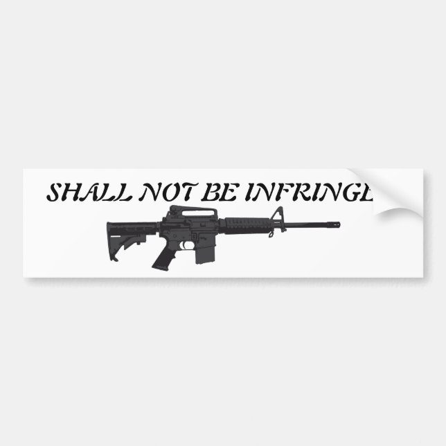 2:a tilläggsdekal - AR-15 Bildekal (Framsidan)