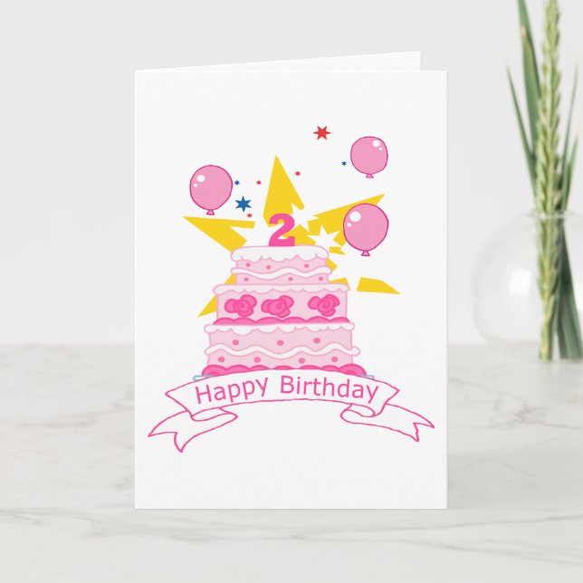 2 Ålderskaka Kort (Framsida)