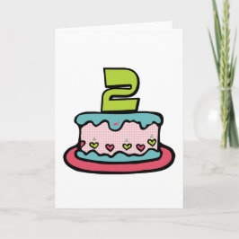 2 Ålderskaka Kort