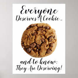 #2 Alla förtjänar en cookie - Läsbeskrivning Poster