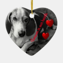 2 Ange fotominnesprydnad Julgransprydnad Keramik