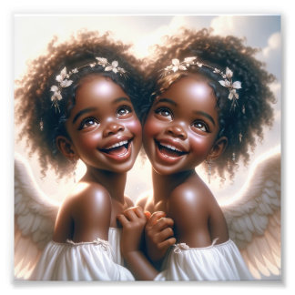 2 Angel Kidz Premium Satin Photo Papper Fototryck