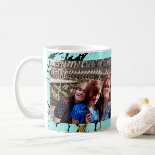 2 Anpassningsbar Foton Skapa din egen nyckelsekto Kaffemugg
