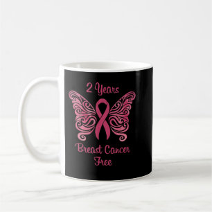 2 år Breast Cancer Free Survivor Kaffemugg