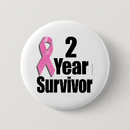 2 år Bröstcancer överlevande Knapp
