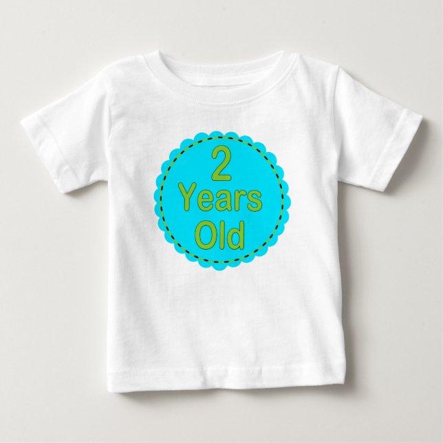 2 år gammal kricka- & limefruktbabydräkt tee (Framsida)