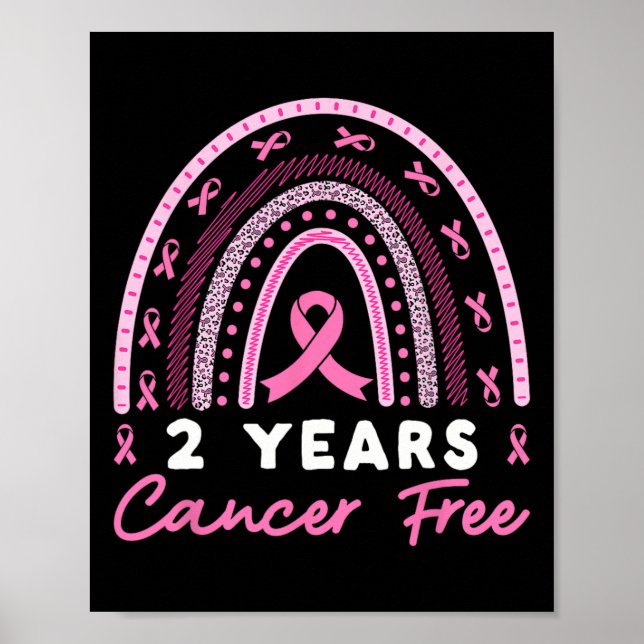 2 år Kvinnor utan bröstcancer Poster (Framsidan)