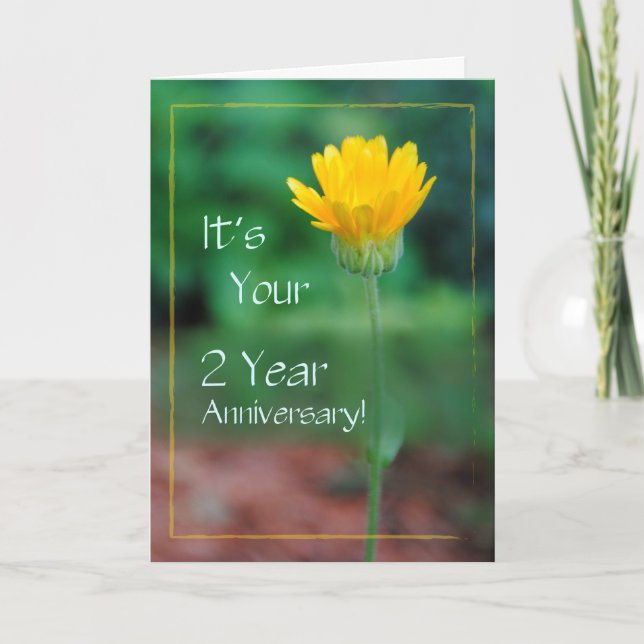 2 års årsjubileum, återställning av tillägg kort (Framsida)