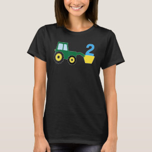 2 års Födelsedagsfest av Gröntens gamla traktoranl T Shirt