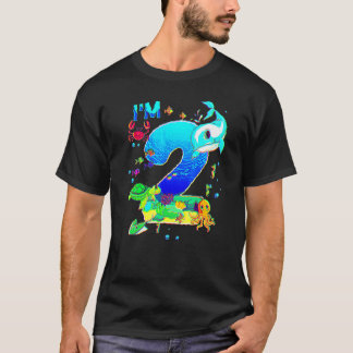 2 års gamla födelsedagssäckar och G T Shirt