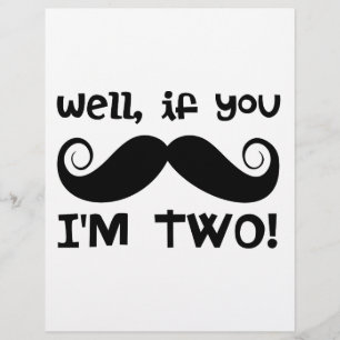 2-årsdag Mustasch