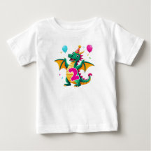 2-årsdagsdrake T-shirt