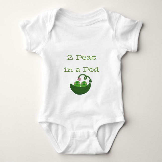 2 ärtor i en pod tee (Framsida)