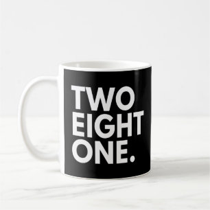 2 ÅTTA EN Area Code 281 Houston TX Texas USA Kaffemugg