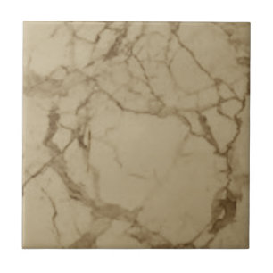 2 av 3 Sepia Faux Marble 4,5 och 6-tums vägg Bakg Kakelplatta
