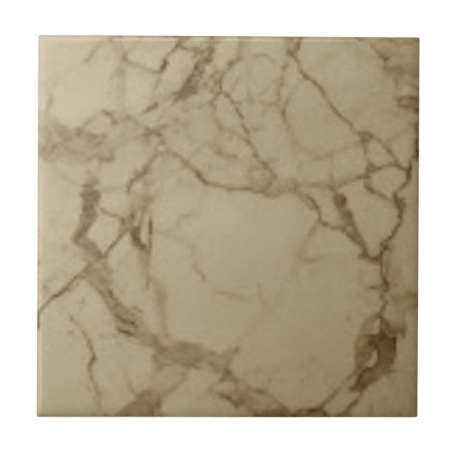 2 av 3 Sepia Faux Marble 4,5 och 6-tums vägg Bakgr Kakelplatta (Framsidan)
