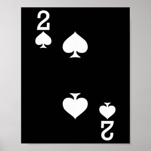 2 av uppspelningskortet Halloween Costume Mörk Poster