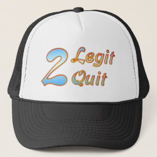2 avslutad Legit 2 Truckerkeps