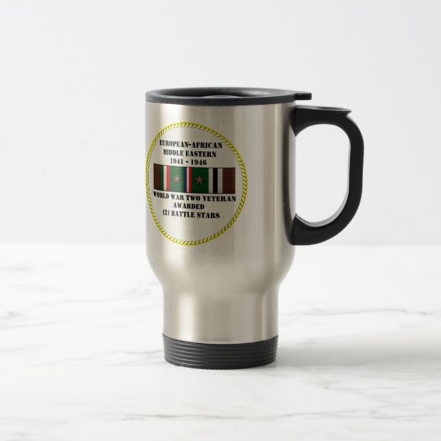 2 BATTFORDON/VÄRLDSKRIG II VETERAN RESEMUGG (Höger)