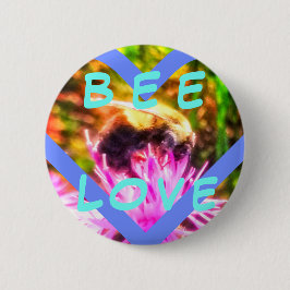 2 BEE KÄRLEK MED PIN KNAPP