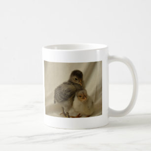 2 Blått/Grått-Chickar Kaffemugg
