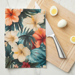 #2-Blommönster Kökshandduk