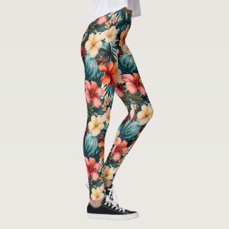 #2-Blommönster Leggings