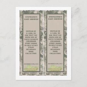 2 Bok Marks ARMY ACU Camoflauge Digital Camo Inbjudan Vykort