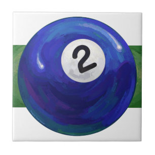 2 BOLL KAKELPLATTA