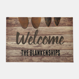 2 Bootter på Anpassningsbarna Rustic Wood