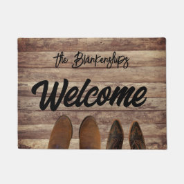 2 Bootter på Anpassningsbarna Rustic Wood