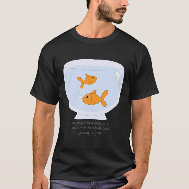 2 Borttappadar Soulmin i ett fiskskål T Shirt (Framsida)