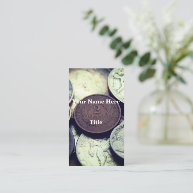 2 centimeter visitkort (Stående Fram)