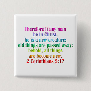 2 Corinthians5:17engelska Knapp