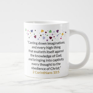 2 Corinthians 10:5 - Jumbo Mugg
