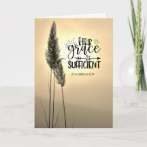 2 Corinthians 12:9 Hans Grace är tillräcklig