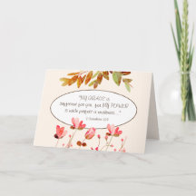 2 Corinthians 12:9 MY GRACE räcker för dig