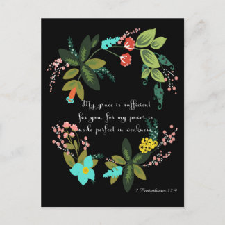 2 Corinthians 12:9 Vykort