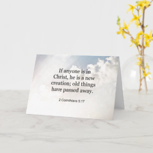 2 Corinthians 5:17, Bible verse Kort