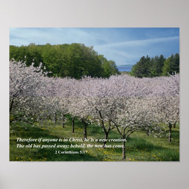 2 Corinthians 5:17 Christian Poster (Framsidan)